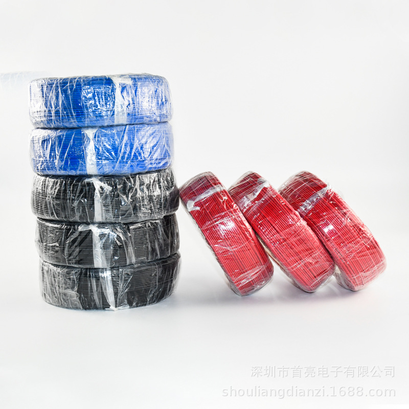 厂家直销 1430 电子线 PVC镀锡铜线 单芯18AWG电子线 批发