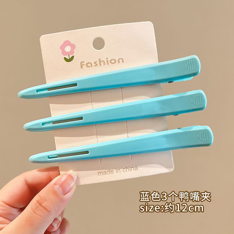 Pinza para el cabello que no deja marcas, clip especial para el lavado de cara y el maquillaje, fijación de la raíz del cabello, clip esponjoso, clip para flequillo, horquilla lateral, tocado