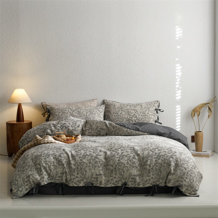 A類母子級60本綿二重糸四点セット純綿日本式裸寝シーツ三点セットベッド用品