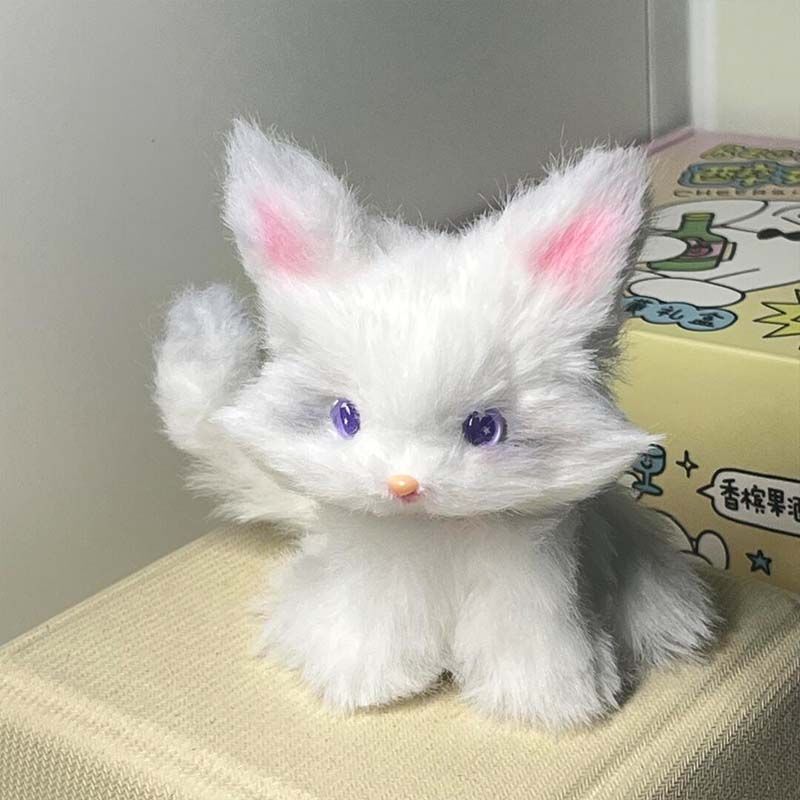ツイストスティック暗号化された豪華な手作り diy ギフトリトルキツネ素材バッグぬいぐるみおもちゃの装飾品ペンダント|undefined