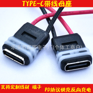 TYPE-C��ˮ����ע�� ��ˮȦĸ��USB3.1��늽ӿ�ĸ�^���DC�����^