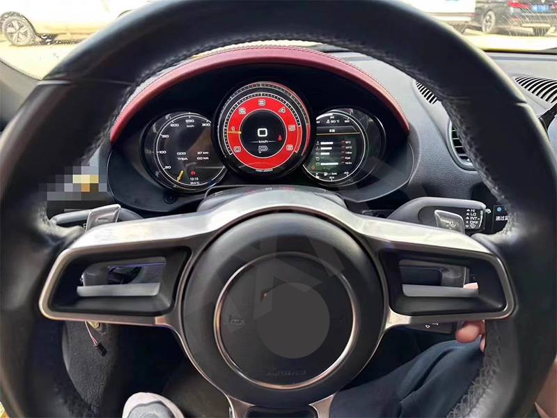 Suitable for Porsche 718/Macan 2014-2019 Lcd Dashboard, Linux System Plug and Play