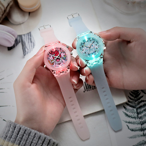 New luminous student and children's watch cute cartoon animal led watch cross-border supply watch wholesale