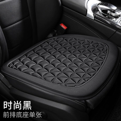 Cross-border export four seasons GM cushion manufacturers wholesale ice silk 3D breathable non-slip wear-resistant washable seat cover (Seat cushion, seat cover) - 3d-three-dimensional-breathable-square-cushion-classic-black-general