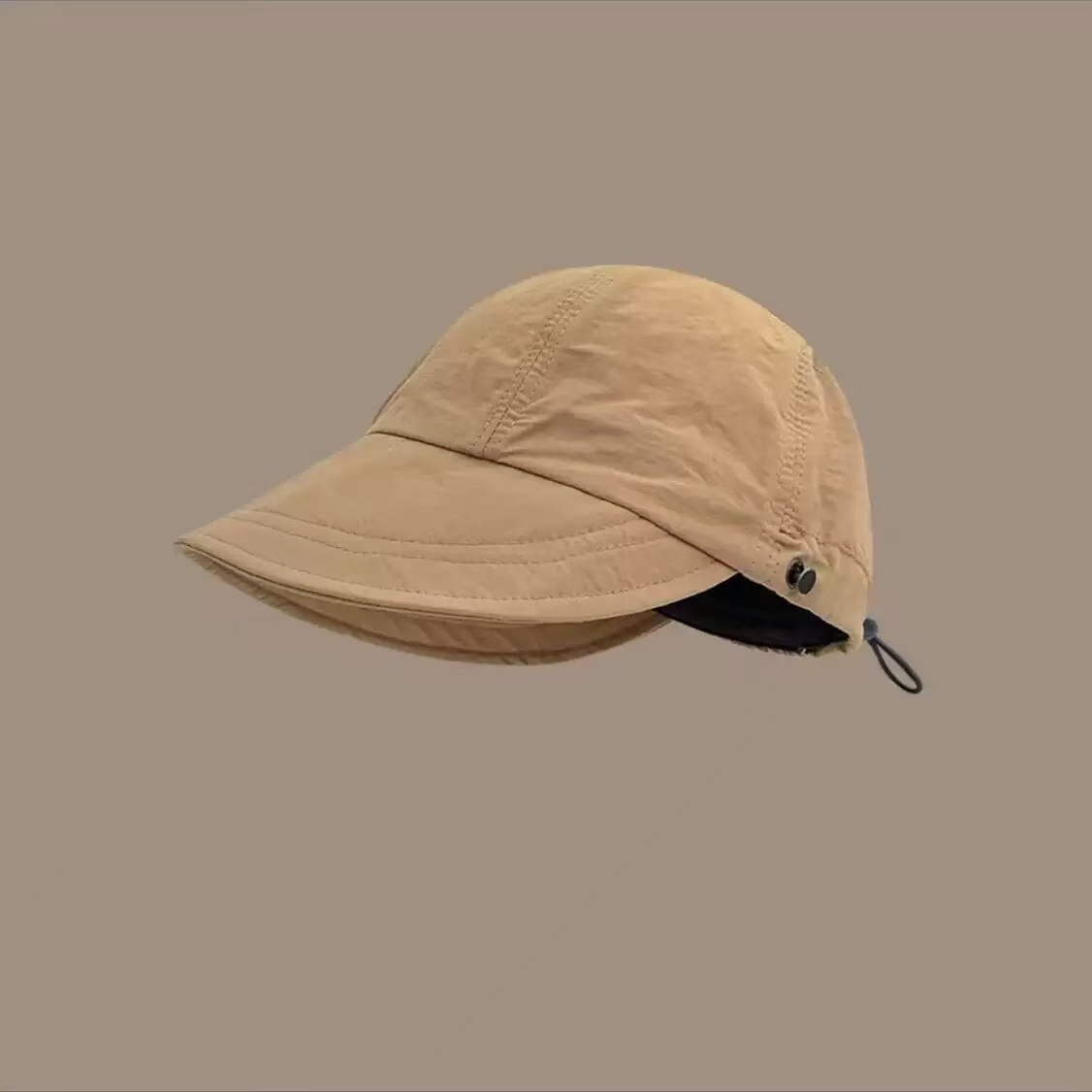 Versión mejorada del nuevo sombrero de visera de secado rápido para mujer, sombrero para el sol de protección solar fino de todo fósforo para mujer, sombrero de pescador de moda al aire libre para hombre