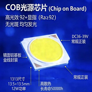 �S��ֱ�����@ָ��ɫ��020֧�� ��ҎоƬ COB1313 5W����