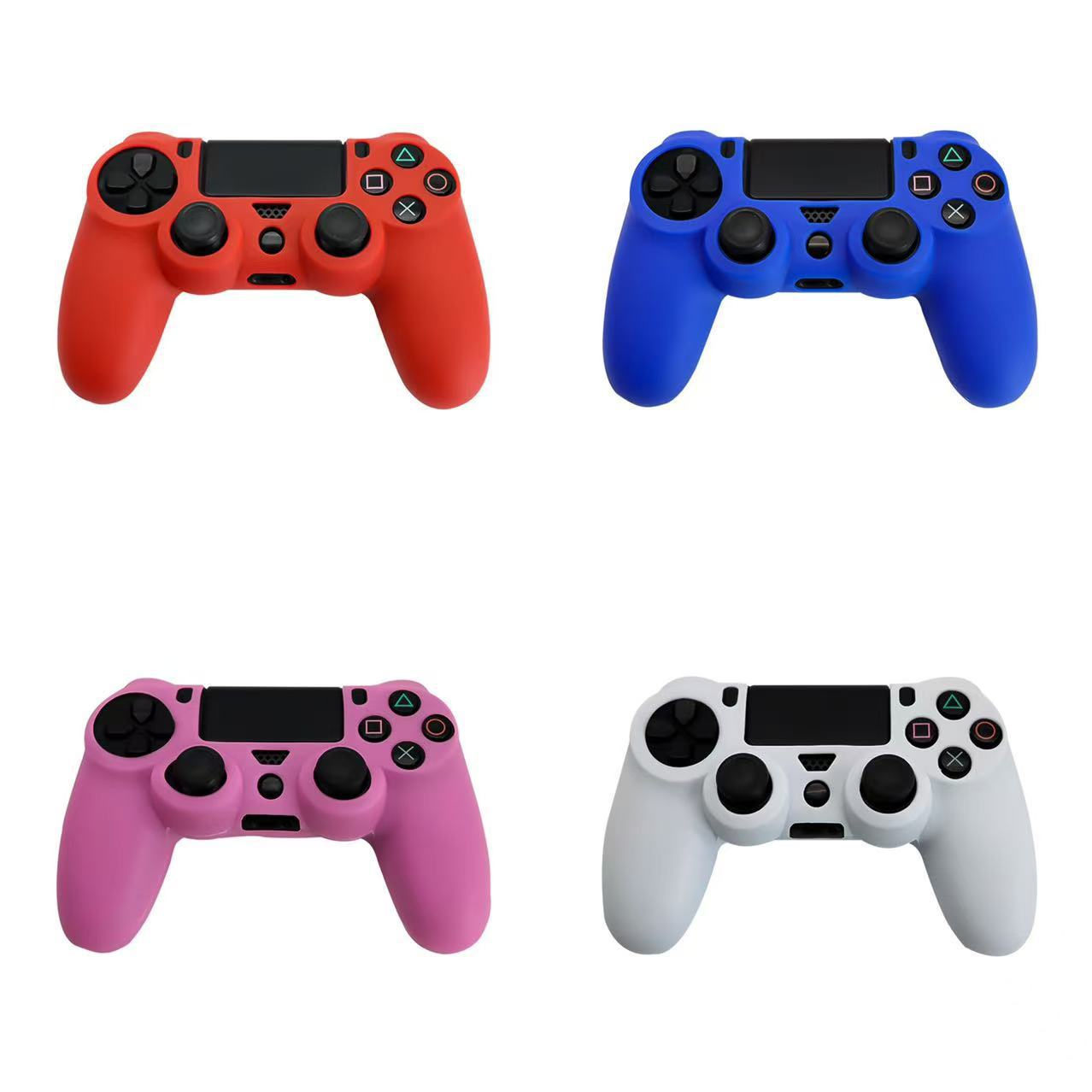 Ps4 GamePad caso de Goma PS4 mango de silicona caso PS4 caso de silicona funda protectora Shell juego en stock