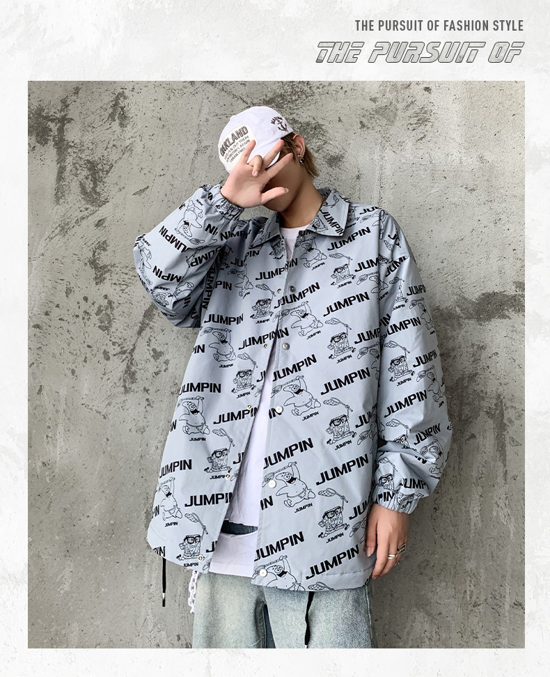 Men's Jacket For Men Cotton Casual Winter Thin Bomber Jacket_voghion.com