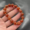 Agate onyx red bracelet jade