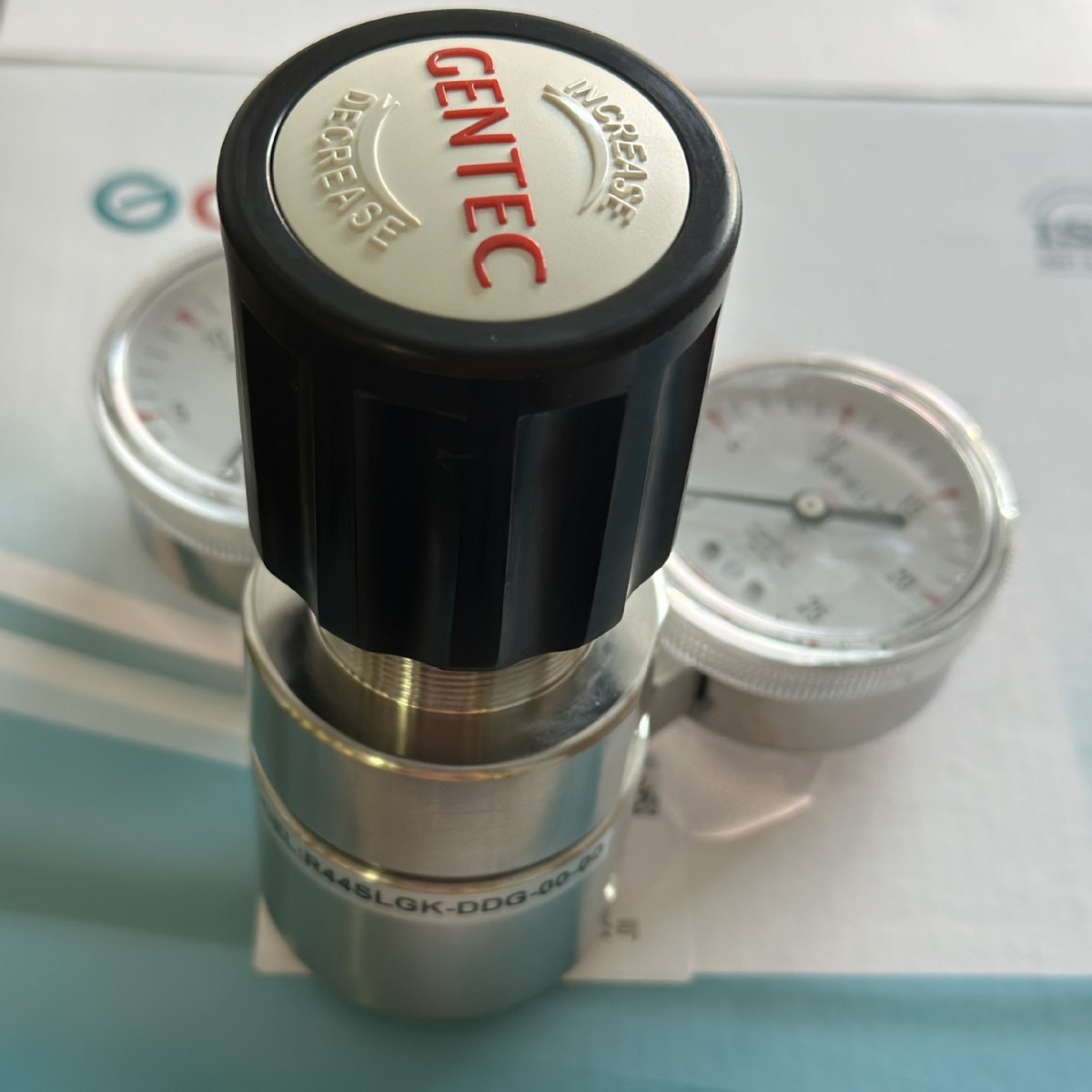 捷锐GENTEC不锈钢高压减压器R42SLBK-CFW-04-04全新原装正品