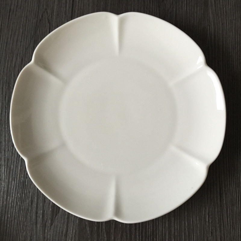 Plato grande blanco 25cm
