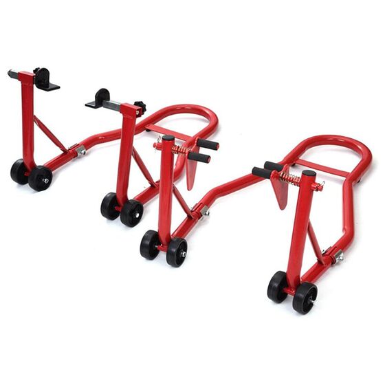 Motorcycle Bracket Motorcycle Front and Rear Wheel Bracket Motorcycle Starting Rack Parking Rack Motorcycle Parking Frame