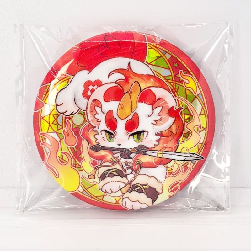 獣あり 天鹿ピピタゴ ピクシュー マジックマジックバーバッジ 二次元アニメーション グミ|undefined