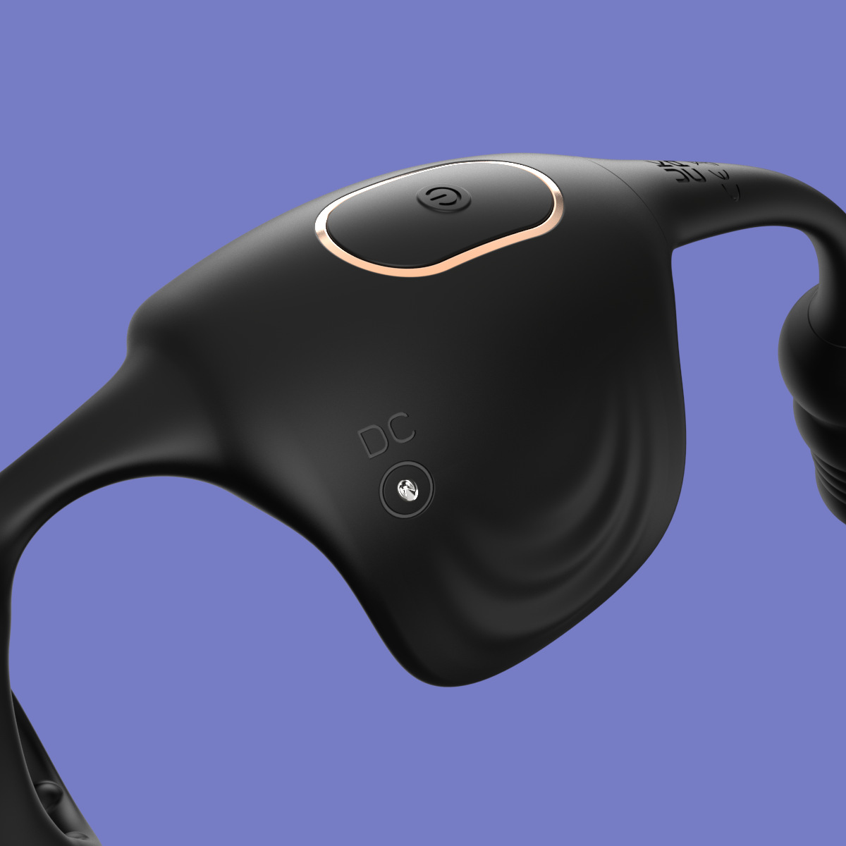 App-Controlled Telescopic Prostate Massager with Vibrating Rear Plug, Silicone — detail image 18