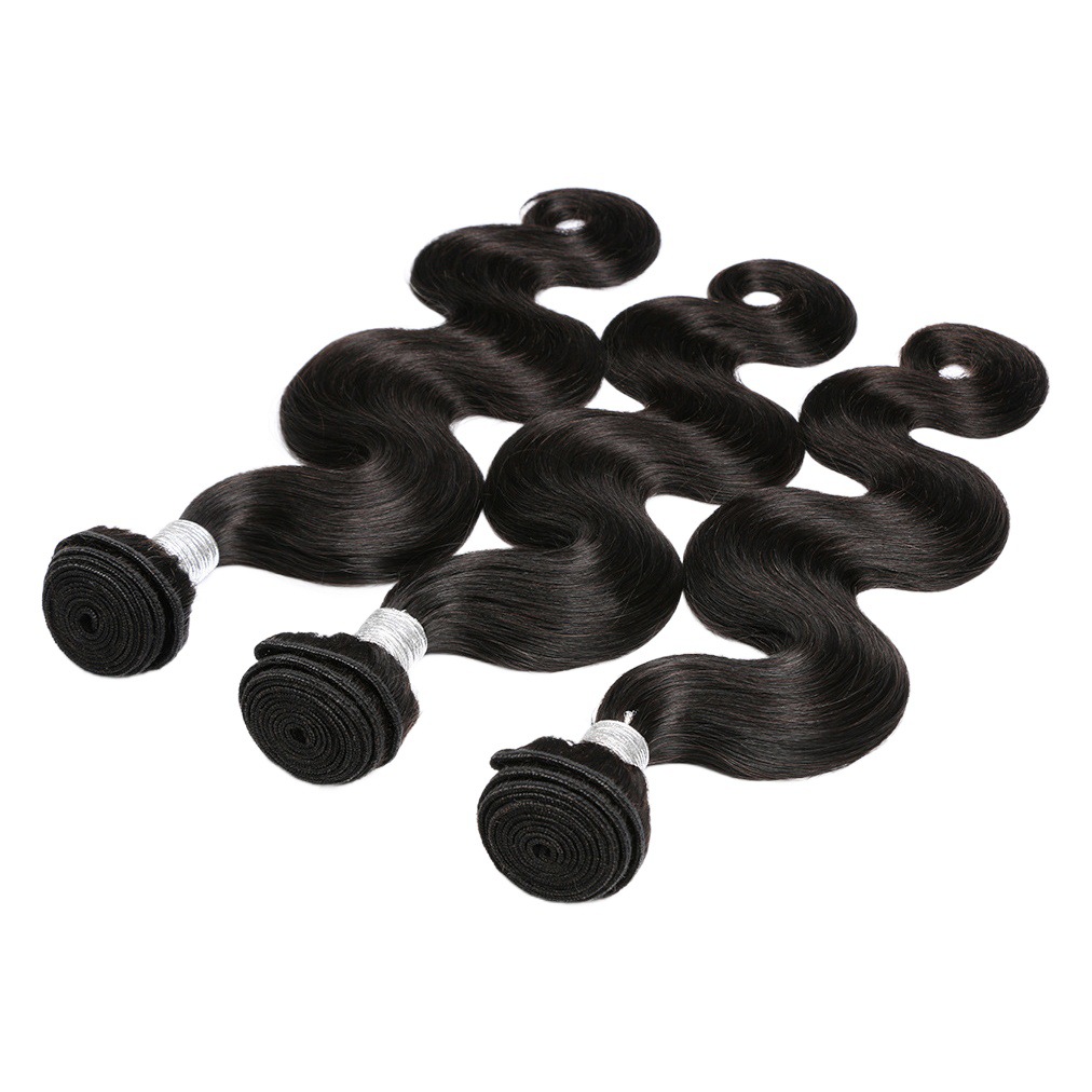Extensiones de Cabello Humano con Ondas Corporales 8A, Xuchang, Fabricante en Existencia, Venta al por Mayor, 100 g