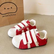 2025夏季新款q版泡泡贝壳鞋多巴胺小单鞋百搭圆头休闲鞋潮流耐磨