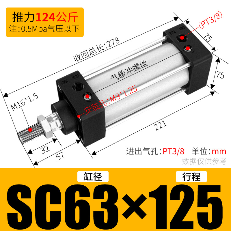 SC׼ ǵ¿ʹSC32/40/50/63/80/100 Ͻ