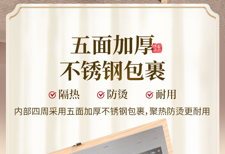 Wooden Moxibustion Box Full Body Moxa Therapy Kit with Aged Moxa Wool and Moxa Sticks for Warming Care quality and texture