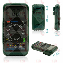 MASTECH华仪 MY64经典款手持数字万用表带温度电容测试18月保修