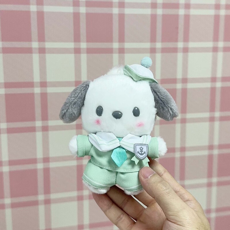 可爱海军水手服kitty 美乐蒂库洛米毛绒玩偶挂件公仔挂饰生日礼物|undefined