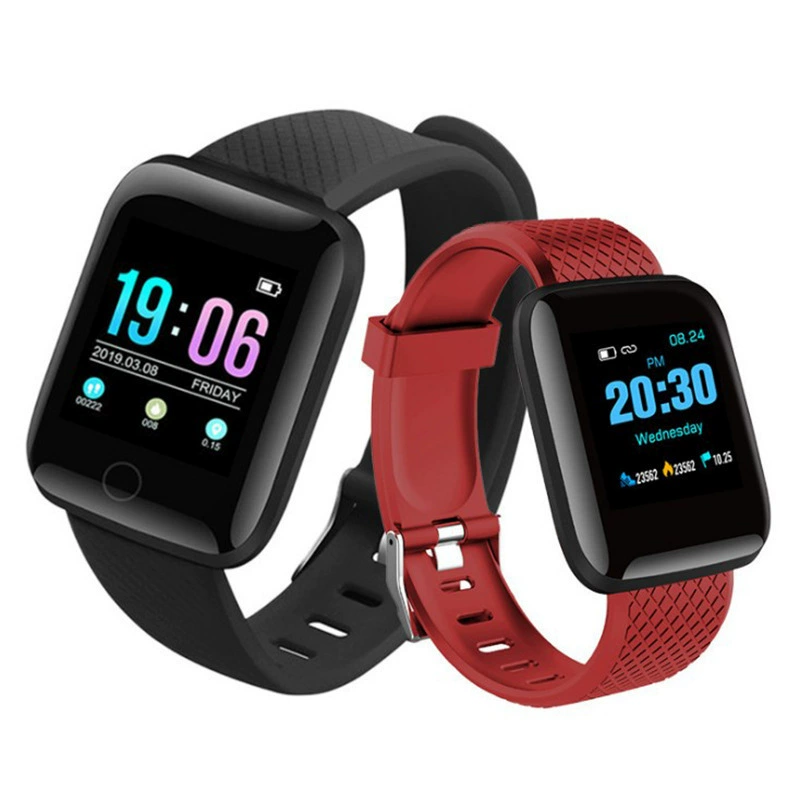 Смарт‑часы 116Plus D13, Bluetooth OLED 1.3" — пульс, давление