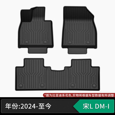 formaldehyde, non-slip and wear-resistant, Modelə uyğun ayaqaltı - 24-present-model-byd-song-l-dm-i-single-layer-tpe-floor-mat