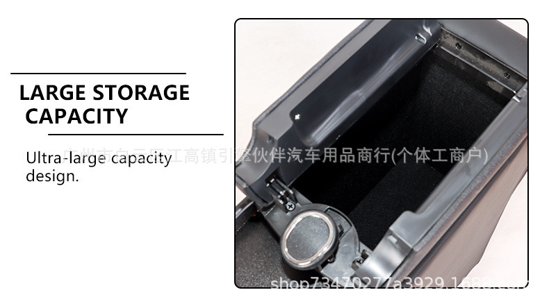 Suitable for Vinfast VF3 armrest box center console, VF5 modified car accessories, VF6 overseas version storage box