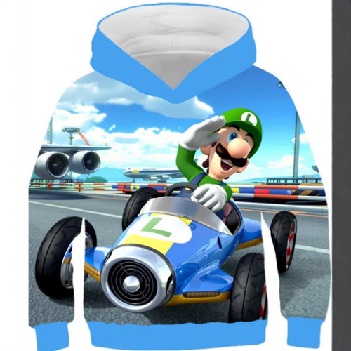  foreign trade children's sweatshirt with 3D digital printing, cartoon pattern children's sweatshirt