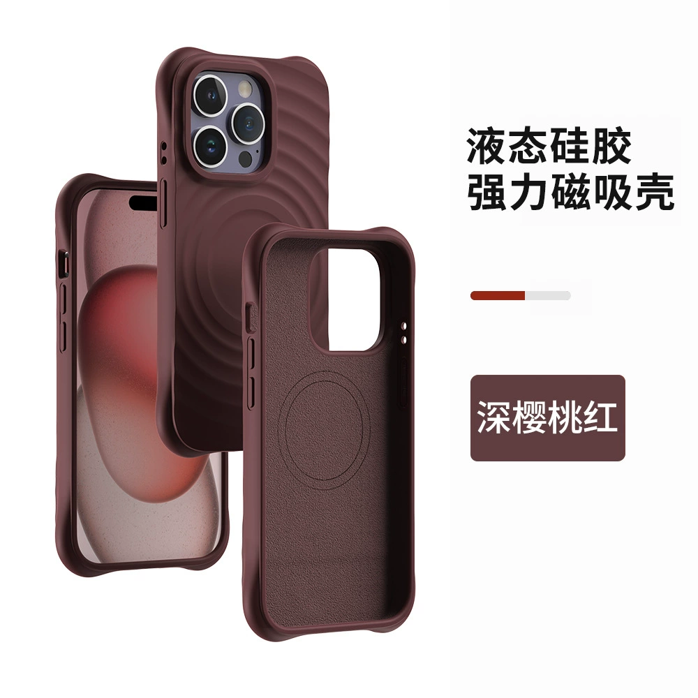 Яблоко, силиконовый чехол для iPhone 15, чехол для телефона, совместимый с iPhone 14, защитный чехол, стиль высокого качества, 3D