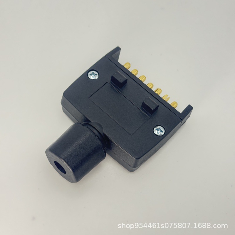 Australian 7-Pin Flat Plug Australian Standard Plug Socket Trailer Plug Socket Australian Trailer Connector Trailer Accessories