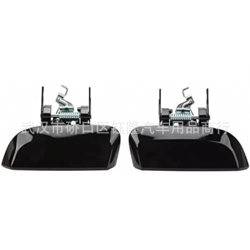 Manijas de puerta traseras izquierda y derecha negras 82606-ZP50E 82607-ZP60E compatibles con Pathfinder 2005-2012 image 6