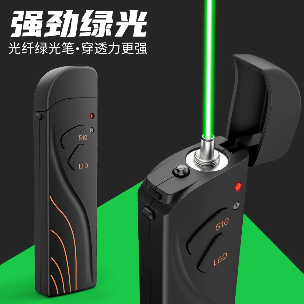 B3G оптоволоконная ручка с зеленым светом, 15 МВт, источник красного света, перезаряжаемая ручка с красным светом, оптоволоконный инструмент, световая ручка, 10 километров, красный свет