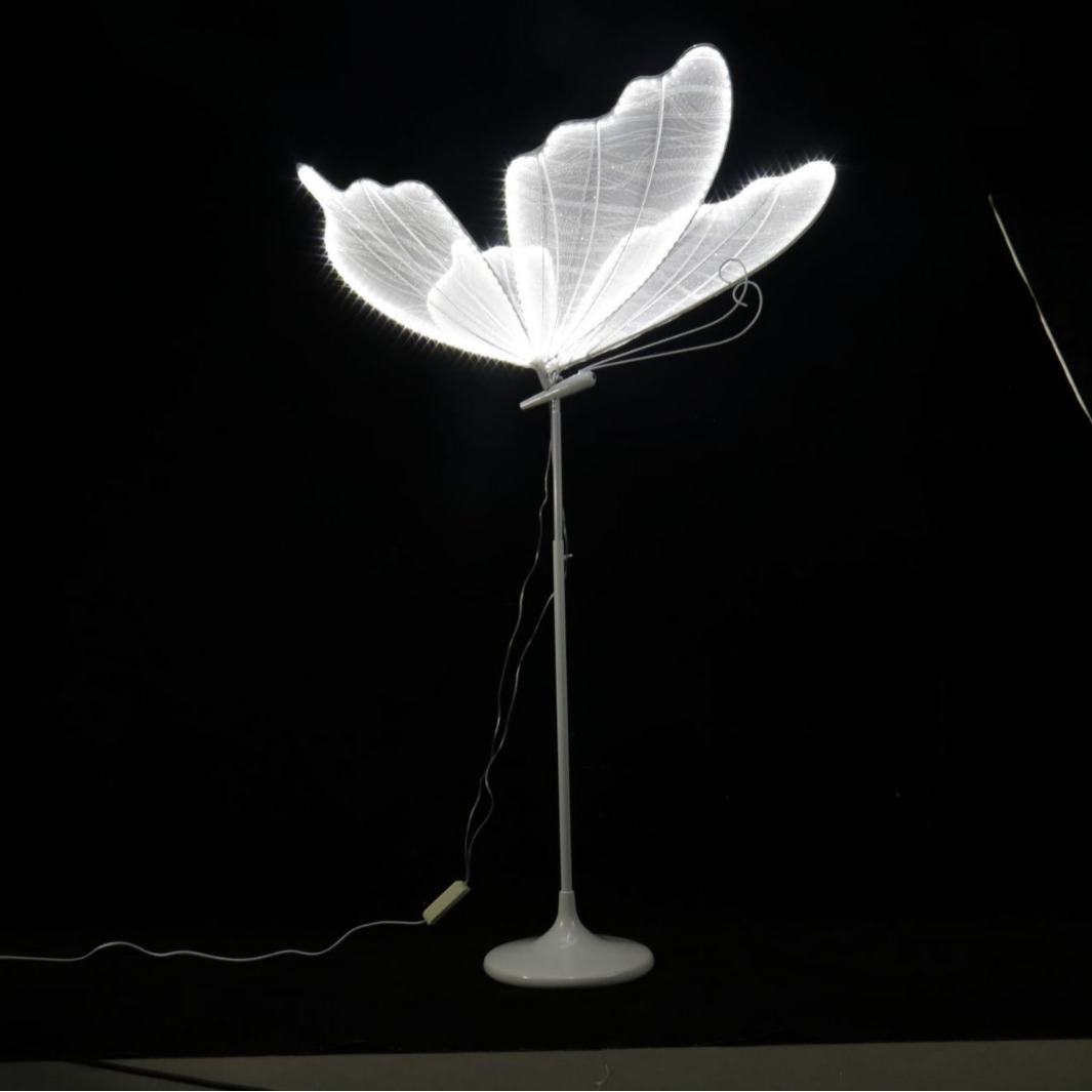 Metal luminoso mariposa tema hotel sala de bodas decoración de bodas colgante hierro forjado colgante mariposa luminosa candelabrera