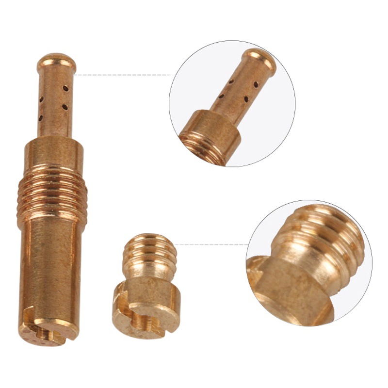 PWK PE CVK carburador principal y auxiliar de medición agujero accesorios boquilla de aceite piloto principal y auxiliar boquilla de inyección chorro principal