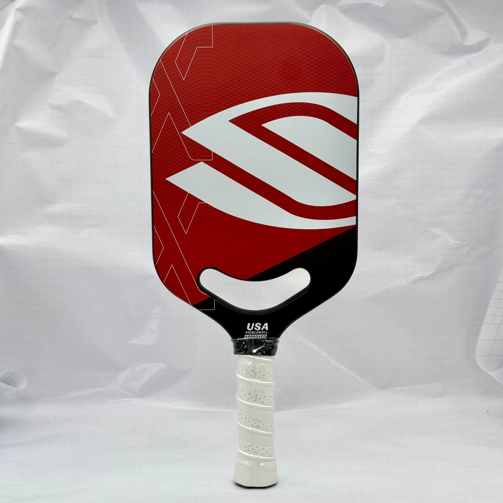 Фабрика Профессиональный USAPA Сертифицированный T700 Углеродного волокна Горячее пресс-отверстие для улыбки без рамки Пик ракетка