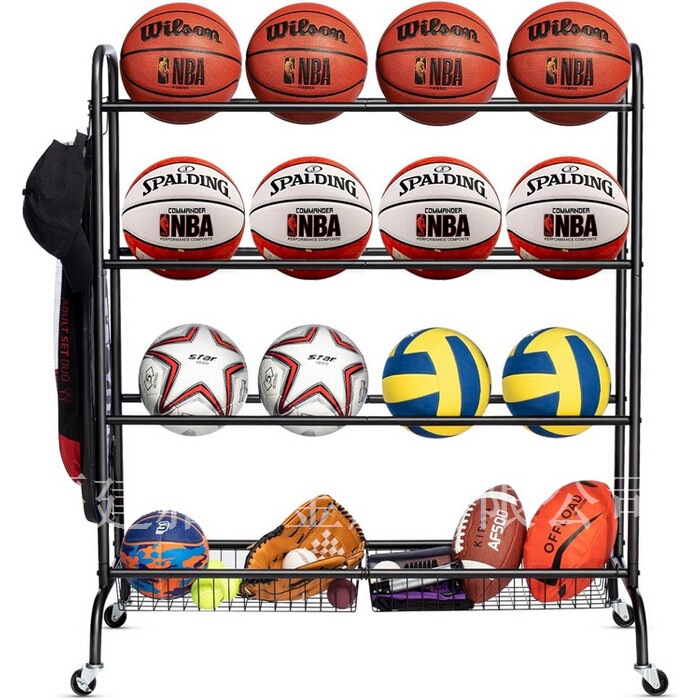 Household Basketball Display Display Rack Football Storage Rack Volleyball Rack Kindergarten School Basketball Storage Rack Household Basketball Display Display Rack Football Storage Rack Volleyball Rack Kindergarten School Basketball Storage Rack