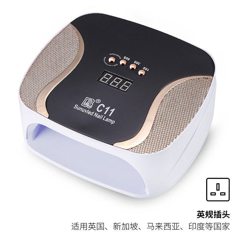 Lámpara de manicura de diamante 308W de alta potencia de manicura horneada UV luz de terapia de luz de velocidad de pegamento de manicura seco máquina de terapia de uñas transfronteriza