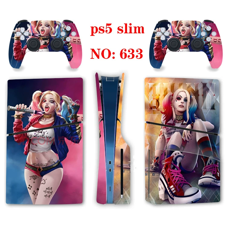 Наклейка для PS5 SLIM Light Dear Dorgee, цифровая наклейка PS5 SLIM с рисунками Бэтмен, Человек-паук, Death Battle, Smartbie, Веном