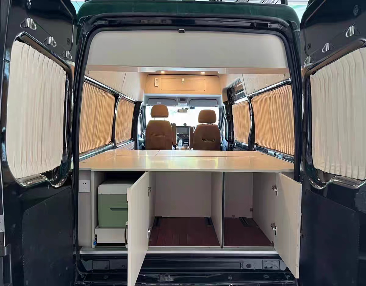 Dana V1 Dana M1 camping car front and rear partition curtains, suede air conditioning curtains, sun protection and heat insulation curtains