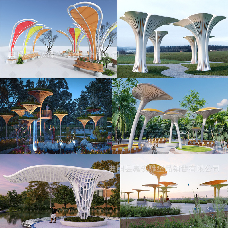 Stainless Steel Metal Tree-Shaped Sculpture, Steel Structure Pavilion, Landmark, Illuminated Outdoor Large-Scale Garden Landscape, Park Square Stainless Steel Metal Tree-Shaped Sculpture, Steel Structure Pavilion, Landmark, Illuminated Outdoor Large-Scale Garden Landscape, Park Square