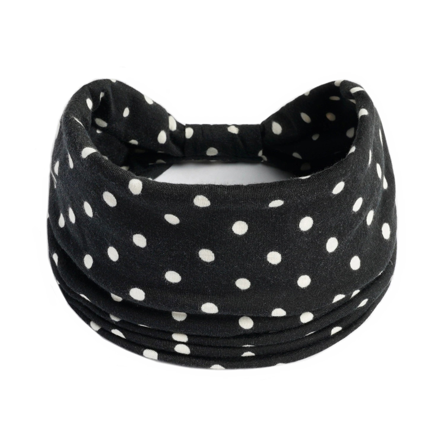 Europa y América nueva impresión elástica deportiva correa de cabello damas banda ancha correa de cabello turbante retrógrado joyas para el cabello de yoga