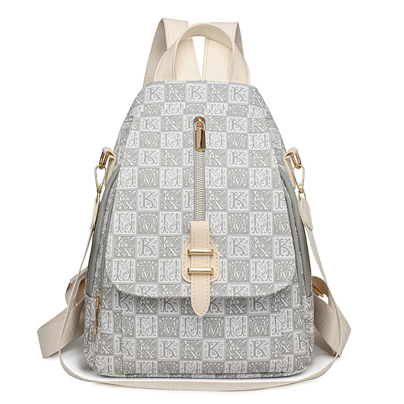 Mochila para mujer 2024 nueva tendencia de la moda mochila para mujer para viajar todo fósforo cuero suave mochila escolar ligera bolso de mujer al por mayor