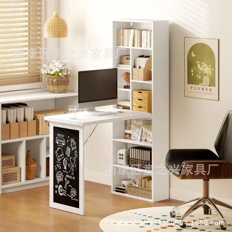 Amazon's Best-Selling Computer Desk, Wall-Mounted Bookcase, Foldable Bookcase, Storage Integrated Cabinet