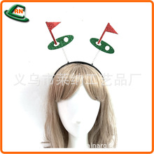 莱纳直销新款体育赛事头饰 欧美亚马逊跨境球迷发箍 高尔夫球头箍