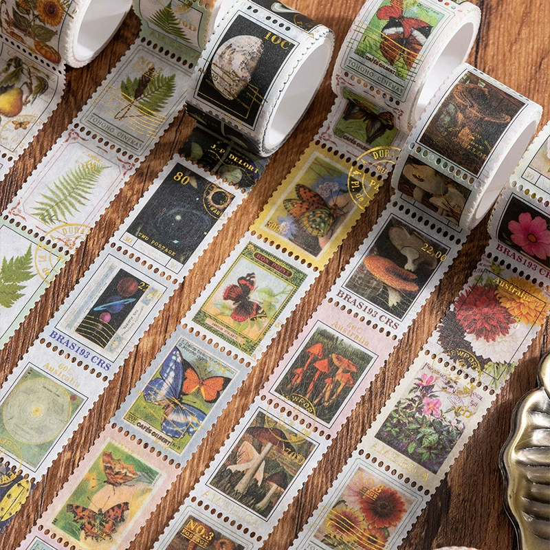 Танец снов Марка Музей серии Бронза и бумажная лента Художественный завод Справочник Дневник Высечки Декоративные наклейки