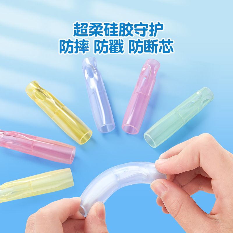 猫王子小学生鉛筆カバーソフトシリコン鉛筆キャップペンカバー鉛筆保護カバー鉛筆エクステンダー卸売|undefined
