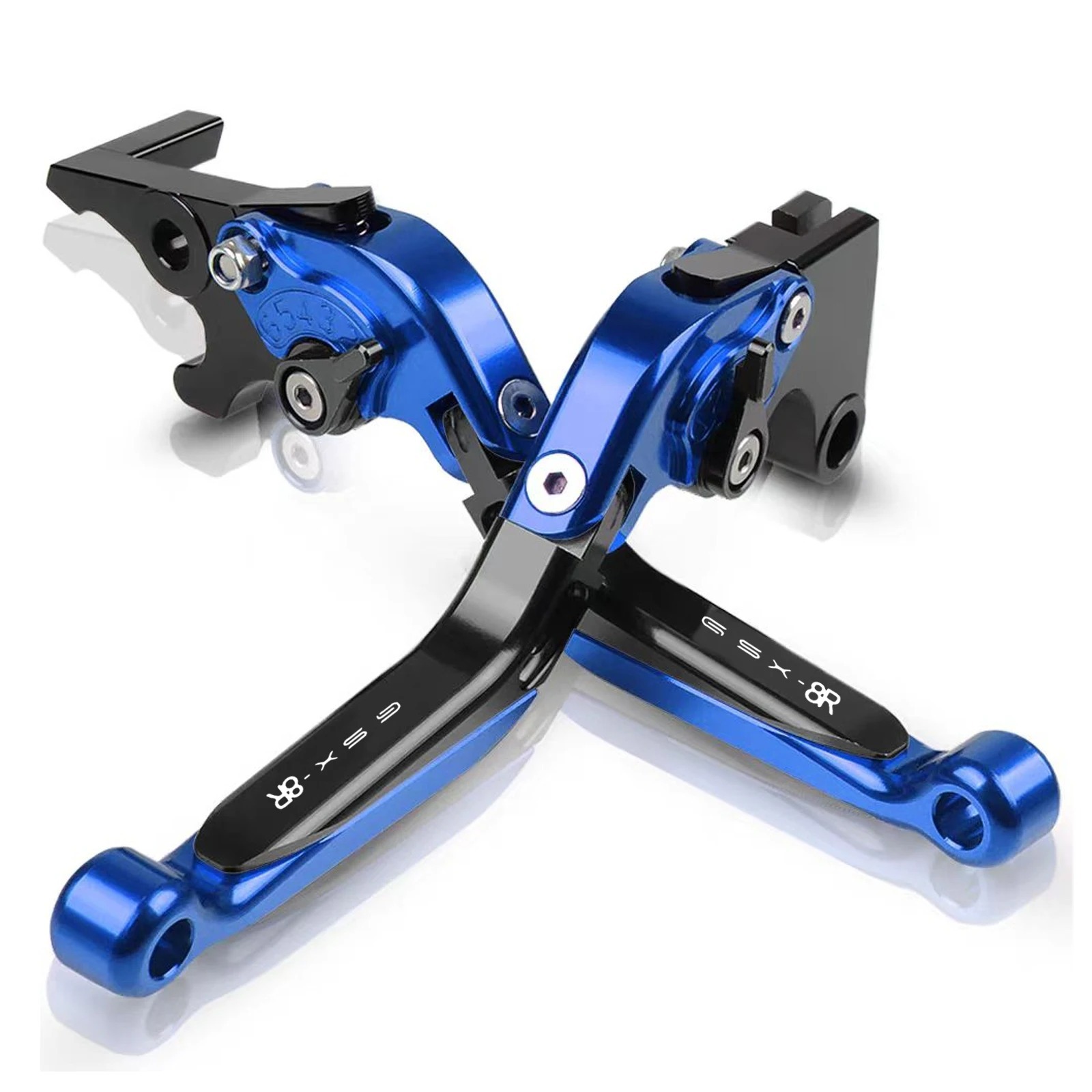 Suitable for GSX-8R/GSX-8S motorcycle CNC telescopic folding brake clutch handle rod horn