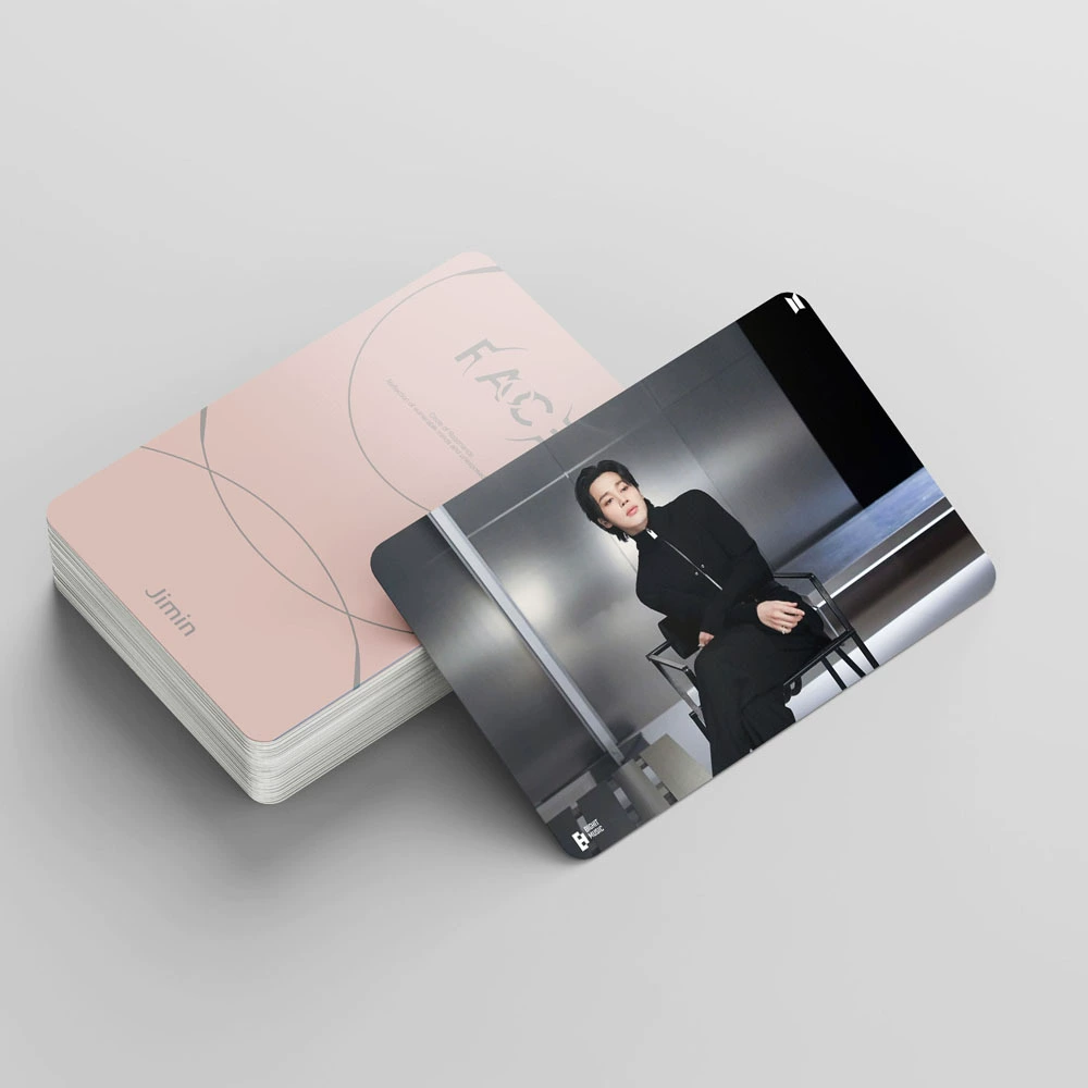 Spot 55 Zhang Ji -hyun Корейская карта Jimin Face Solo Lomo Card Card Pie