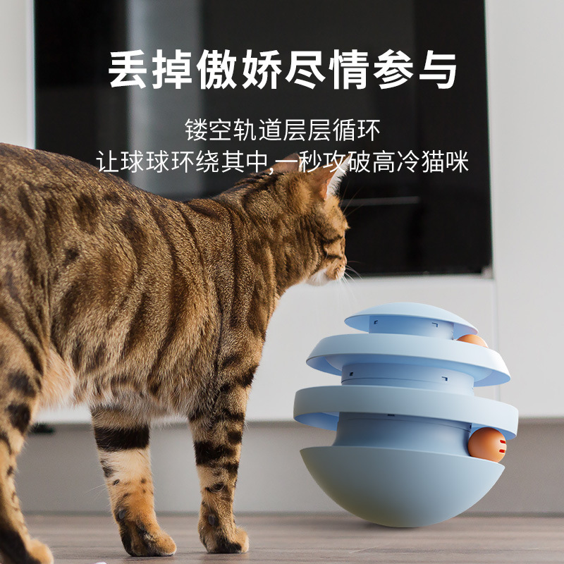 Nuevo juguete de gato de bola de gato divertido, garra de gato, giratorio de gato, plato giratorio de gato, artefacto de Hi, productos para gatos resistentes al desgaste