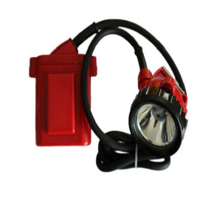 Lámpara de minería recargable para minería de carbón Longmei Lámpara de tapa minera sin mantenimiento